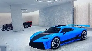 Showing my friends cool car collection in GTA 5