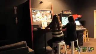 CUSTOM 8 FOOT ARCADE CABINET
