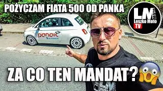 Fiat 500 od PANEK CarSharing za 26zł przez pół Krakowa