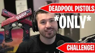 *NEW CHALLENGE* Deadpool MYTHIC pistols ONLY  (Fortnite Battle Royale)