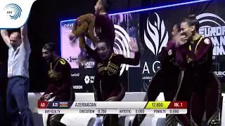 Azerbaijan - 2019 Aerobics European Champions, Aero Dance