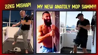 Dedicated Anatoly Student Makes New 22kg Mop After Last Nights Mishap!