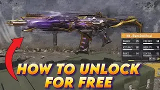 How to Unlock FREE Legendary M4 Black Gold Royal in CODM