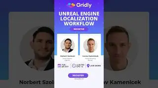 Live Demo with Q&A: Unreal Engine Localization Workflow