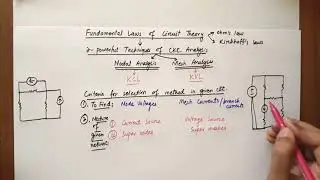 how to select between nodal and mesh analysis?
