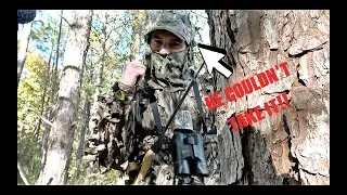 CUZZ'S First Deer in the Saddle!! Alabama Bow Hunting!
