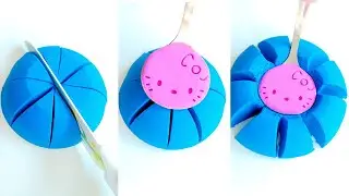 Normal & Reverse ASMR Sand Cutting #Shorts