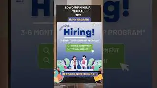 info Magang mahasiswa 2023 terbaru bulan Februari #magangmahasiswa #infomagang #Lokermagang