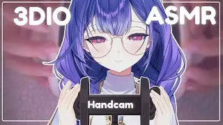 【3DIO ASMR】Vtuber Handcam | Helping you fall asleep with relaxing tingles🌙
