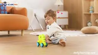 🦖 Watch your toddler light up with joy! Push, pull, and spin the EE 63505 Dinosaur Pull Rope Car