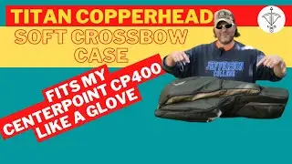 Titan Copperhead narrow limb crossbow soft case that holds the Centerpoint Cp400 like a glove (2107)