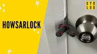 Howsarlock &mdash; оригинальный переносной замок для путешествий и проживания в отелях.