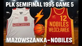 Mazowszanka vs Nobiles - półfinał 1995 Mecz 5.