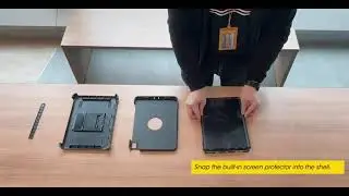 How to Install OtterBox Defender Series for iPads