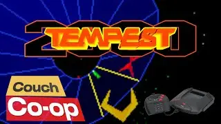 Tempest 2000 | 2 Player Co-op | Atari Jaguar | RetroTink 5x 1080p 60fps