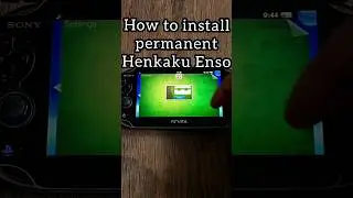 Install Permanent Henkaku Enso Ps Vita Hack         #psvita #shorts #psp