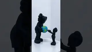 New in: KAWS, The Promise, black