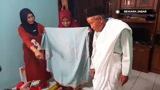 PASANGAN LANSIA INI MENJADI HAJI TERTUA USIA 95 TAHUN DI KBB