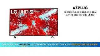 LG 75-Inch Class UQ9000 Series Alexa Built-in 4K Smart TV (3840 x 2160), 60Hz Refresh Rate, AI-Power