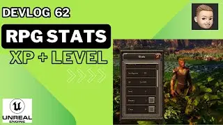 UE5 Devlog: Stats system & Level up for MMO RPG style game