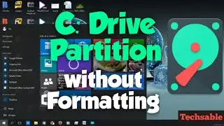 How to Partition C Drive in Windows 10 Without Formatting