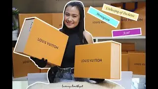 Unboxing of Louis Vuitton Pochette Accessoires  by Luxury Amethyst