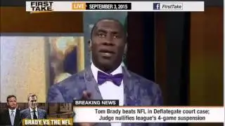 ESPN First Take   Tom Brady Beats Nfl In Deflatega