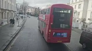 Route 28 bus from third avenue to Wandsworth part 1
