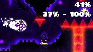 (NEW HARDEST) Ouroboros by ViPriN & More 41% + 37% - 100% | Geometry Dash