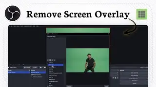 Как убрать зеленый фон экрана в OBS Studio