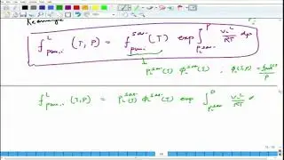 Fugacity of Pure Liquids and Solids