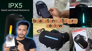 boAt Stone 358 Pro black🔥 Unboxing & Sound Test  Best Bluetooth Speaker Under ₹2000 RedDevil4u
