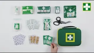 Cederroth First Aid Kit Medium (Instruktionsfilm) - Dansk