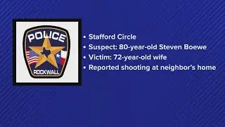 Rockwall man charged with shooting 72-year-old wife, police say