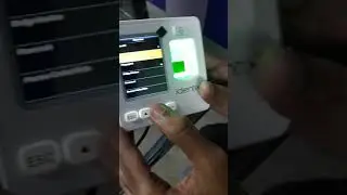 SF100 Biometric attendance device User & Admin registration through card