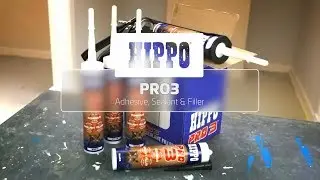 Hippo PRO3 Adhesive, Sealant & Filler Demo
