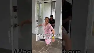 They only came for the grandkids 😂
