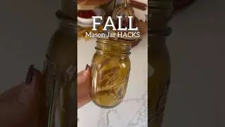 🍁10 Mason Jar HACKS for fall #diy #fall