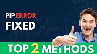 How to Fix the error: 