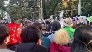 大笑い　枚岡神社