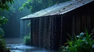 Rain Sounds for Sleeping 24 Hours    Cozy Long Rainstorm for Restful Sleep