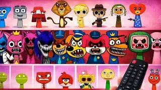 all character Incredibox Sprunki Hamood Habibi & 67 KID KILL Become a KILLER!? New BONUS Characters!