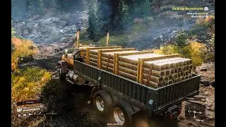 This is how I completed the First Contract in Snow Runner