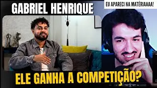 GABRIEL HENRIQUE (E EU) NO FANTÁSTICO! PROF VOCAL COMENTA