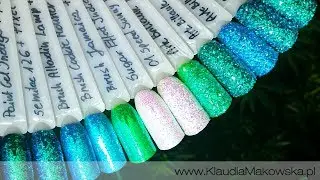 Pixel Emerald - Indigo Nails
