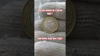 1 real 1999 ! Bom valor , vale a pena procurar ! #numismatica #moedas