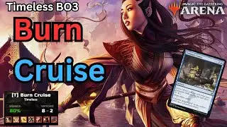CHOO-CHOO - Treasure Cruise Burn - New Timeless Deck Tech - MTG Magic Arena Competitive Ranked BO3