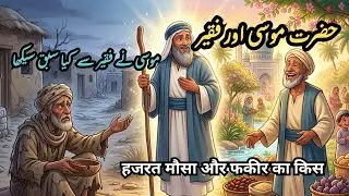 Hazrat Musa aur faqeer ka qisa | Minsa Speaks | Islamic stories..