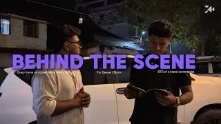 BTS Of brand commercial ad for &ldquo;Dessert Storm&rdquo; | An AidenXmedia production 