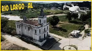 Estação Gustavo Paiva - Rio Largo - Alagoas VISTA DE CIMA - Drone DJI Mini 2 4K